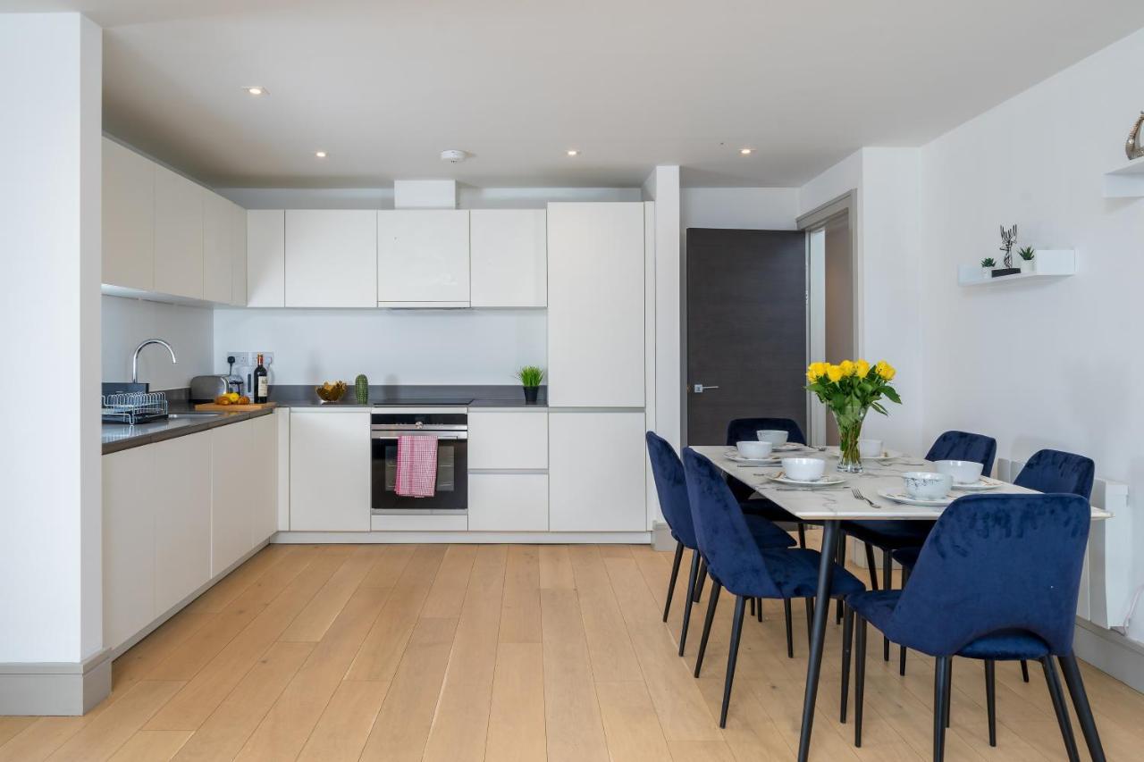 Modern London City Apartment - Victoria Line Londres Exterior foto